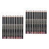 FRCOLOR Mat 24 Pcs Outils De Maquillage Eye-Liner De Couleur Crayons DEye-Liner Marron Définisseur De Maquillage Pour Les Lè