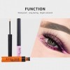 SunshineFace Eye-Liner 12Pcs / Set Stylo Eyeliner Liquide Mat Imperméable à Leau Longue Durée Eye Liner Maquillage Outils