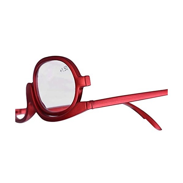 Lunettes de maquillage pour femmes, faciles à utiliser Lunettes de maquillage grossissantes Lunettes de maquillage compactes 