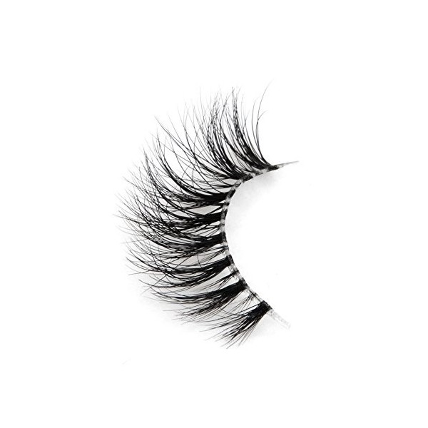 Arison Lashes 3D Mink Fur Fake Eye Lash Invisible Transparent Band False Eyelashes 100% Siberian Mink Pure Hand-made Natural 