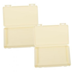 Housoutil 2 Pièces Boîte Porte-Cils Mariée Cils Artificiels Boîte De Rangement De Livre Boîte De Cils Articles De Rangement É