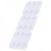 30pcs Plateau de Tasse Dencre de Tatouage Support de Plateau de Pigment Dencre de Tatouage en Plastique Jetable pour Sourci