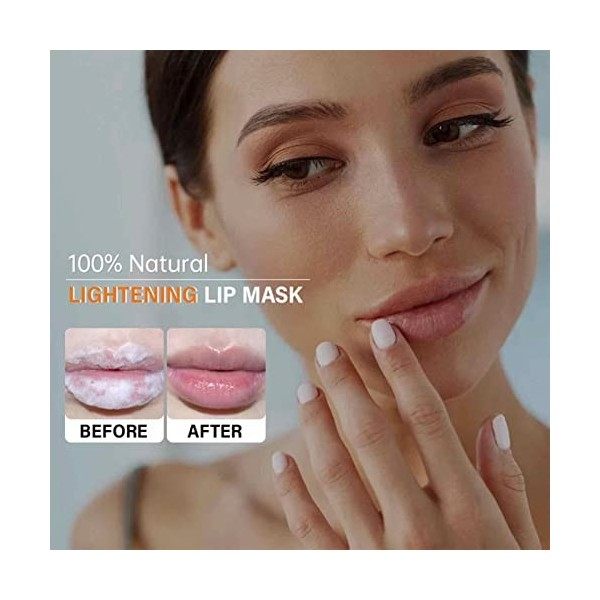 Umifica Gommage pour Les lèvres | Bubble Lip Scrubs Exfoliant et Hydratant,Gommage au Sucre pour Les lèvres, Gommage Doux Nat