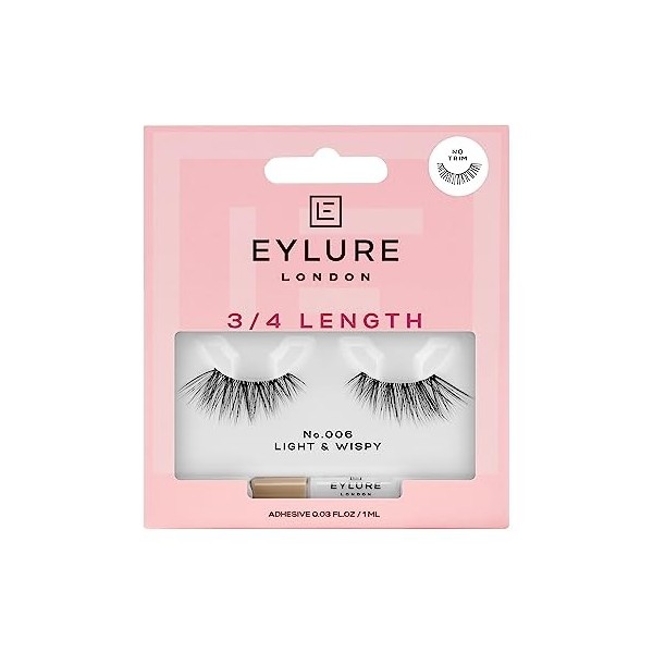 Eylure Faux cils longueur 3/4 N°006