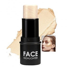 Boobeen Face Contour Highlighter Stick, Stick de mise en valeur du visage, maquillage de contour, crémeux, créant un look nat