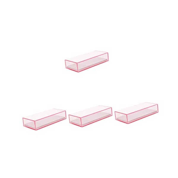 FOMIYES Boite De Rangement Faux Cils Organisateur De Cils Étui De Transport Pour Cils Organisateur Cosmétique Étui à Cils De 