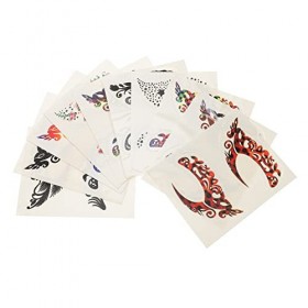 POPETPOP 10 Paires DAutocollants Appliqués Autocollants De Transfert Autocollants DOmbre À Paupières Adhésifs Autocollants 