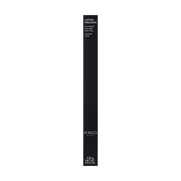 KIKO Milano Lasting Precision Automatic Eyeliner And Khôl 15 | Crayon Automatique Pour Les Yeux, Intérieur Et Extérieur De L