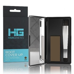 Hair Genetics Retouche Racines Cheveux - Résultats professionnels naturels, rapides et faciles - Coloration Cheveux Gris - Re