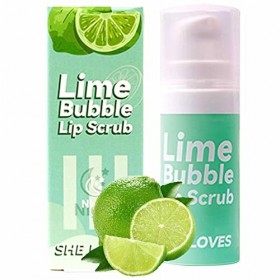 Geruwam Gommage pour Les lèvres - Bubble Lip Scrubs Exfoliant & Hydratant - Exfoliant Doux pour Les lèvres, Vernis à lèvres a...