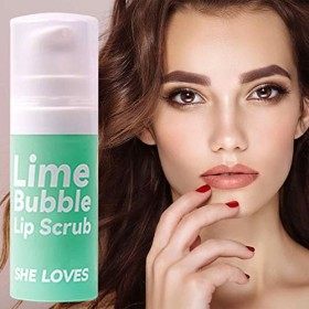 Geruwam Gommage pour Les lèvres - Bubble Lip Scrubs Exfoliant & Hydratant - Exfoliant Doux pour Les lèvres, Vernis à lèvres a