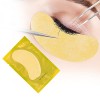 Lunamoon 100 Paire Cils Pads Patch pour Extension de Cils Gel V-Patch de Cils Eyelash Extension Pads Patchs Cils Eye Pads Las