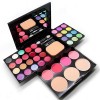 Palette de Fard à Paupières, Palette de Maquillage Mat Pailleté, Palette de Fards à Paupières Set de Maquillage Femme, Kit de