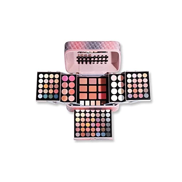 Palette de Fard à Paupières, Palette de Maquillage Mat Pailleté, Palette de Fards à Paupières Set de Maquillage Femme, Kit de