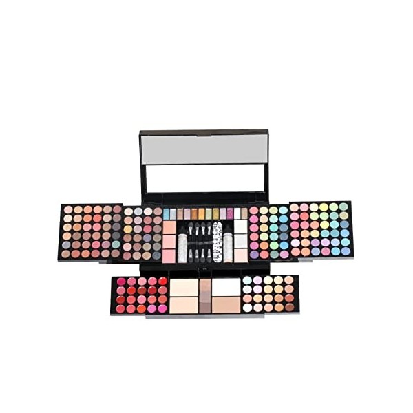 Palette de Fard à Paupières, Palette de Maquillage Mat Pailleté, Palette de Fards à Paupières Set de Maquillage Femme, Kit de