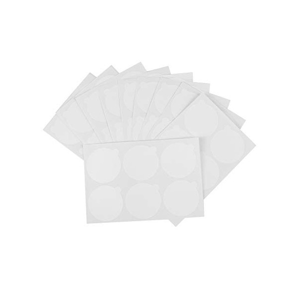 180Pcs Colle À Stickers Support Imperméable À LEau Autocollant Palette Tampons Papier For Cils Jetable - Cils Colle Jetables