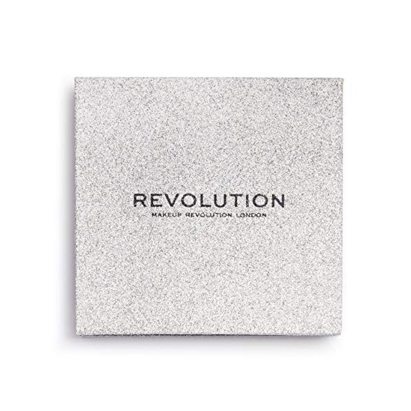 Makeup Revolution, Pressed Glitter, Ombres à Paupières , Illusion, 9 Ombres, 13.5g