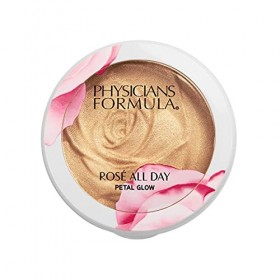 Physicians Formula - Rosé All Day Petal Glow - Highlighter Pour Un Fini Éclatant et Un Effet Longue Durée - Tout Type De Carn