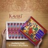 Kaveri Lot de 12 cônes de henné Mehendi tout naturel prêt à lemploi tatouage temporaire bio couleur henné naturel 25 g