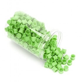Encre de Tatouage 300 Pièces, Encre Jetable pour Sourcils en Silicone Vert 
