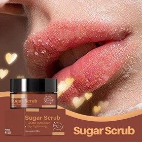 Lip Scrub Gommage Nourrissant pour les Lèvres 20g 0.7oz Travel Safe Sugar Gommages à Lèvres