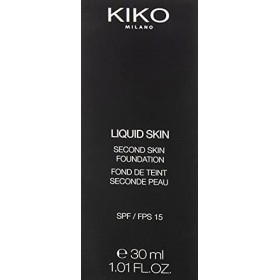KIKO Milano Liquid Skin Second Skin Foundation 04 | Fond de Teint Fluide Effet Seconde Peau