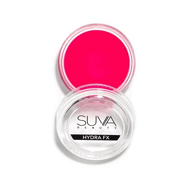 SUVA Beauty - Scrunchie UV Hydra FX, Water-Activated Neon Pink Body Paint Makeup, 10g