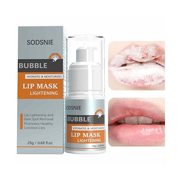 Hearthxy Gommage pour Les lèvres - Bubble Lip Scrubs Exfoliant et Hydratant | Baume à lèvres hydratant Gommage pour Les lèvre