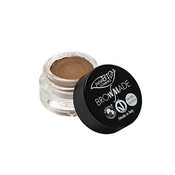 PUROBIO Browmade - Pâte à sourcils - Cendere - 40 g