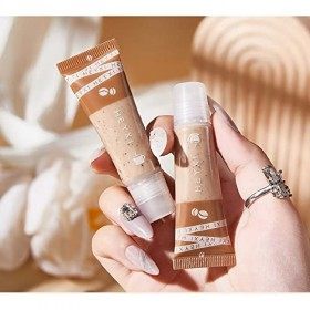 Café Embelling Lip Scrub, crème hydratante exfoliante pour lèvres sèches et gercées cafée , 15 g 