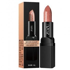 2 Pcs Baume à lèvres Anti-Fissures | Gommage pour Les lèvres exfoliant au Sucre Brun Facile à Utiliser | Exfoliation Lip Care