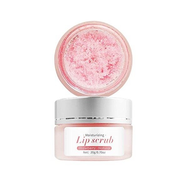 Lip Scrub | Gommage à lèvres à hydratation profonde – Réparation des lèvres pour les lèvres douces, hydratant pour les lèvres