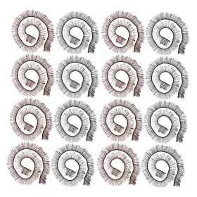 Ipetboom 20 Pièces Poupée Faux Cils Faux Cils Jouets Pour Bébés Nuisettes Poupée Beauté Cils Simulation Poupée Cils Faux Cils