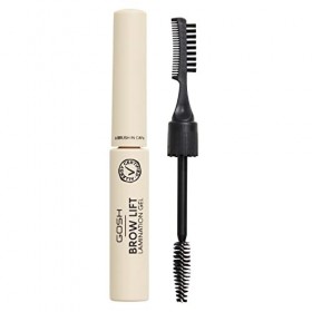 Gosh Brow Lift Lamination Gel Sourcils Végétalien, Gel fixateur incolore pour un coiffage rapide et impeccable des sourcils, 