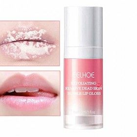 Bubble Gentle Exfoliation Lip Scrub | Hydratant pour les lèvres pour femmes - Produits de soin des lèvres avec bulles douces 