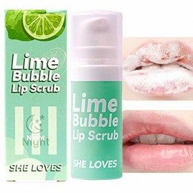 Ziurmut Gommage éclaircissant pour Les lèvres - Bubble Lip Scrubs Exfoliant & Hydratant,Baume à lèvres hydratant Gommage pour