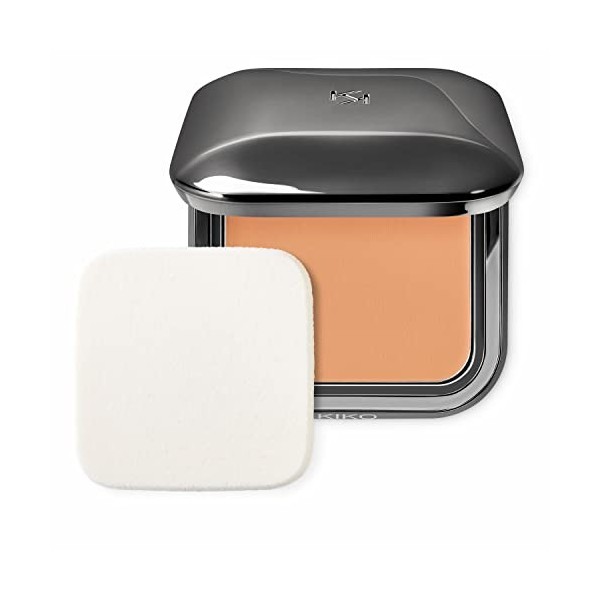KIKO Milano Nourishing Perfection Cream Compact Foundation N50 | Fond de Teint Compact Crème, Émollient et Illuminateur, Spf