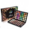 Fard à paupières - Professional 80Colors Eye Shadow Pearl Matte Eyeshadow Palette Set de maquillage cosmétique