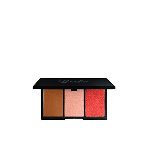 Sleek makeup contour de visage et fard à joues palette light 20 g