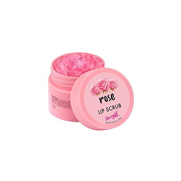 Barry M Soin exfoliant pour les lèvres - Saveur rose Gommages à Lèvres