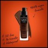 NYX Professional Makeup Fond de Teint Liquide Couvrant Tenue 24h Cant Stop Wont Stop, Waterproof, Fini Mat, Teinte : Deep e