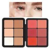 Palette de correcteur de couleur pour le visage, Palette de modelage camouflage facial, Crème de contour correctrice imperméa