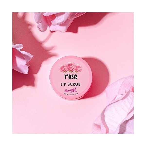 Barry M Soin exfoliant pour les lèvres - Saveur rose Gommages à Lèvres