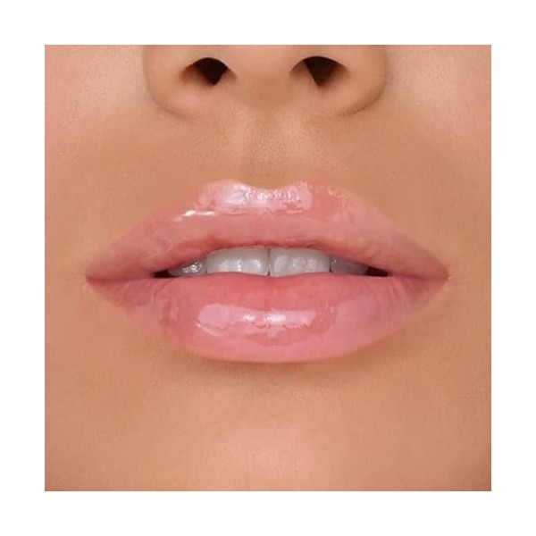 Nabilla Beauty | Gloss à lèvres transparent - Crazy time 22 👄 | Texture non collante et confortable, fini brillant, hydratant