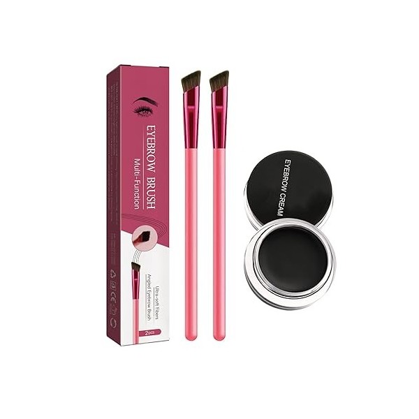 Kit de toilettage pour sourcils laminé Anjoize 4d, kit de toilettage pour sourcils Anjoize 4d, crayon à sourcils Anjoize 4d, 