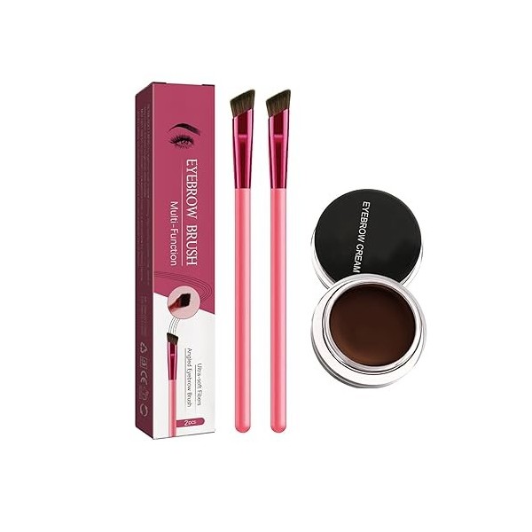 Kit de toilettage pour sourcils laminé Anjoize 4d, kit de toilettage pour sourcils Anjoize 4d, crayon à sourcils Anjoize 4d, 