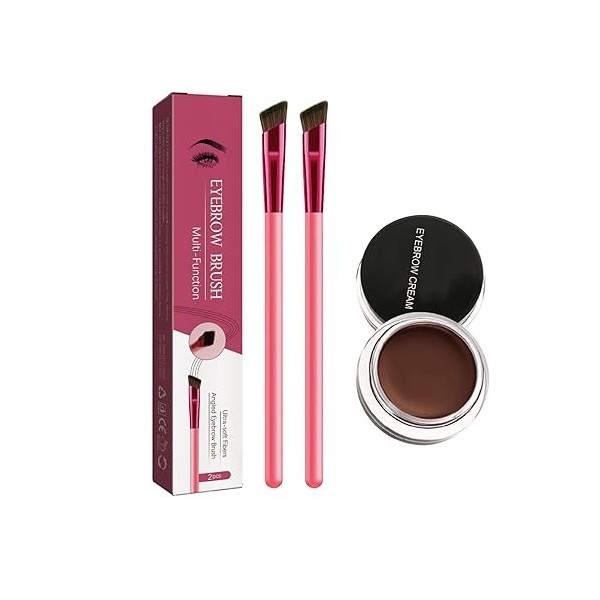 Kit de toilettage pour sourcils laminé Anjoize 4d, kit de toilettage pour sourcils Anjoize 4d, crayon à sourcils Anjoize 4d, 