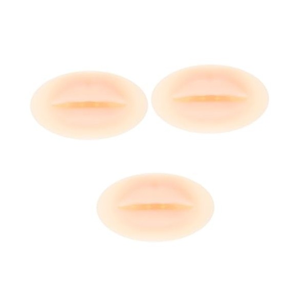 Beaupretty 5 Pièces Moule À Lèvres Diorama Modèle De Corps Humain Peau En Latex Pour Microblading Fausse Peau Pour Microbladi