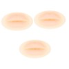 Beaupretty 5 Pièces Moule À Lèvres Diorama Modèle De Corps Humain Peau En Latex Pour Microblading Fausse Peau Pour Microbladi