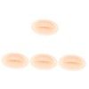 Beaupretty 5 Pièces Moule À Lèvres Diorama Modèle De Corps Humain Peau En Latex Pour Microblading Fausse Peau Pour Microbladi